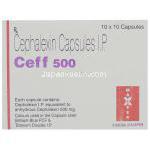 ジェネリック・ケフレックス, セファレキシン, Ceff 500, 錠 製造者情報